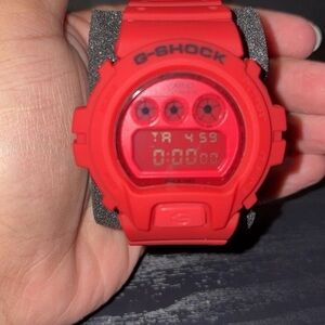G-Shock Red Smartwatch